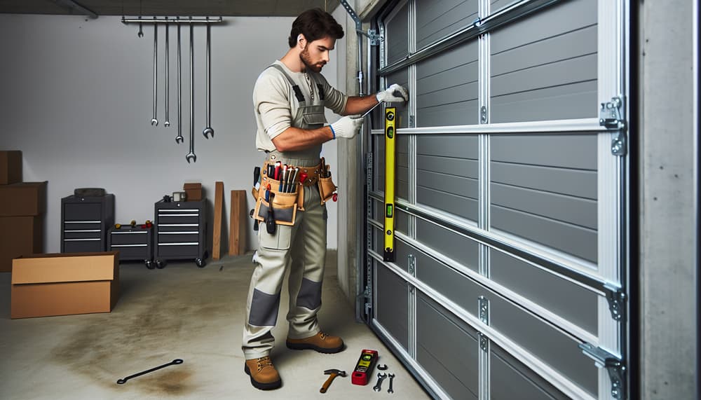 Our professional garage door opener repair process